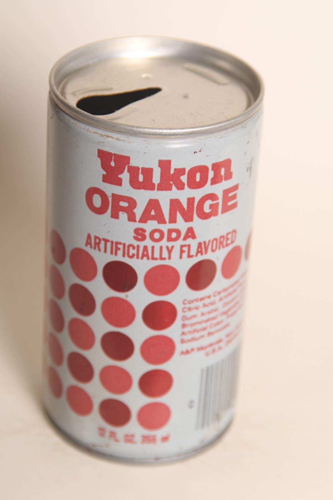Yukon Orange soda can