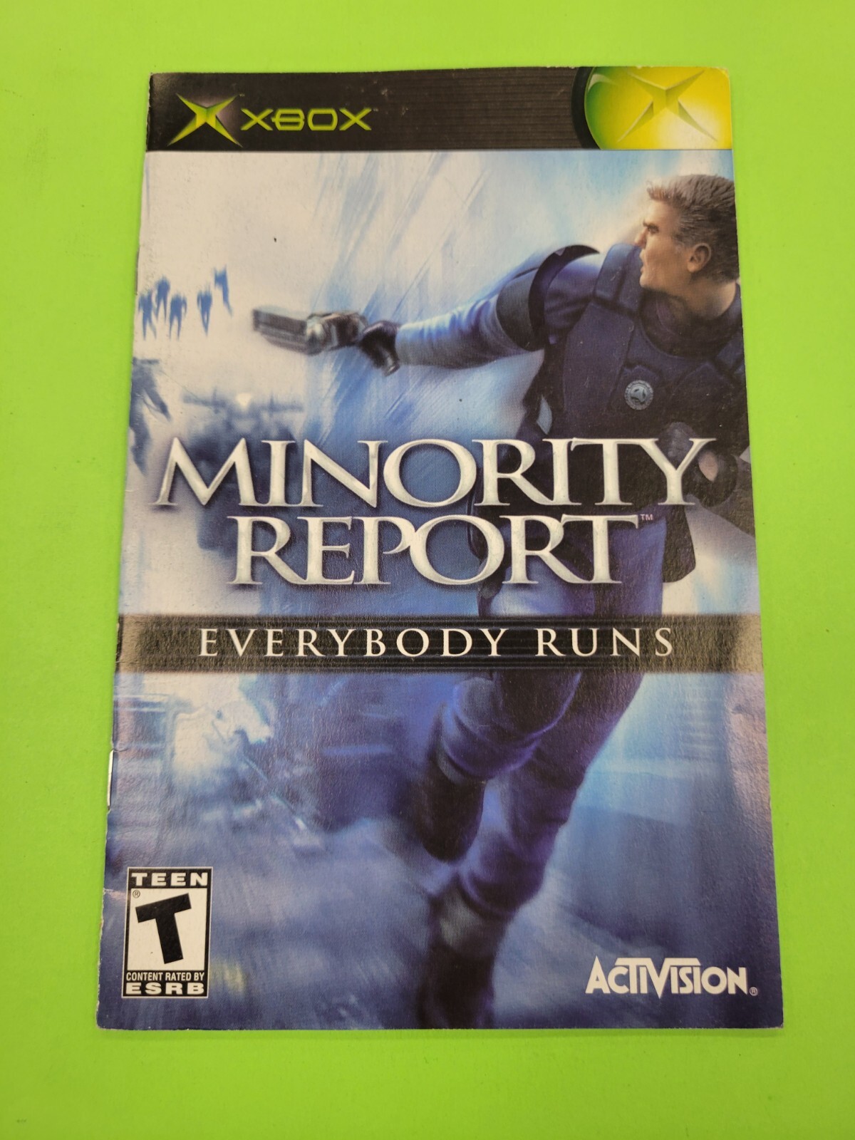 Minority Report Everybody Runs Xbox Manual