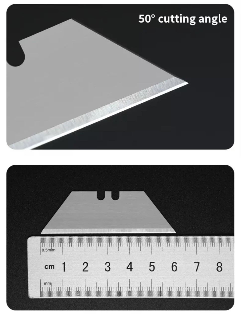 Utility Knife Blades Replacement Refills Box carton Cutter Standard Razor Tool