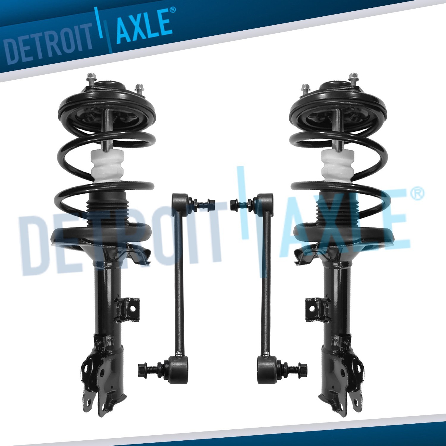 Front Struts Coil Spring Sway Bars Kit for 2011-2018 Mitsubishi Outlander Sport
