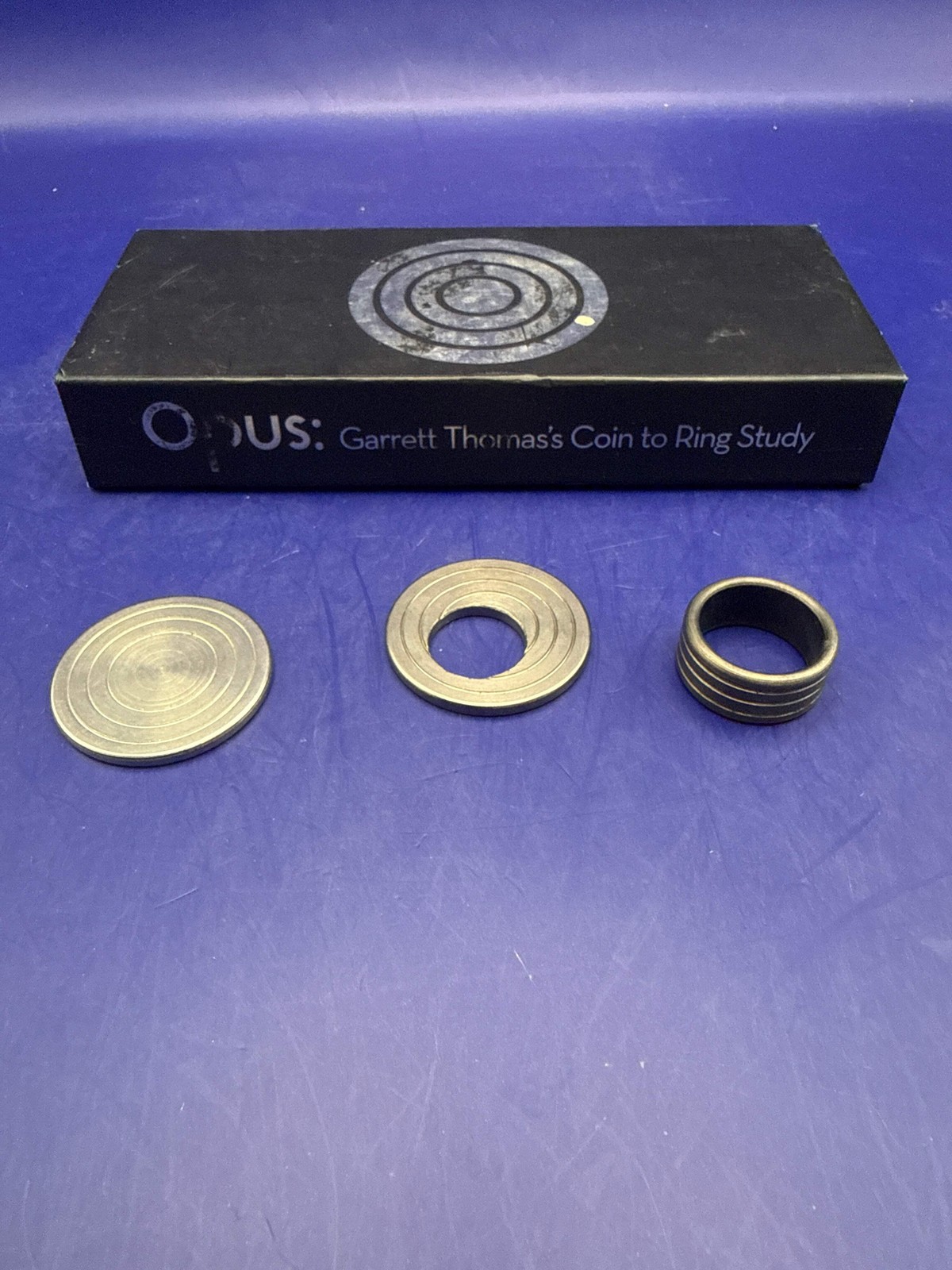 Opus: Garrett Thomas’s Coin to Ring Study approx. 60mm/Size 9 ESTATE