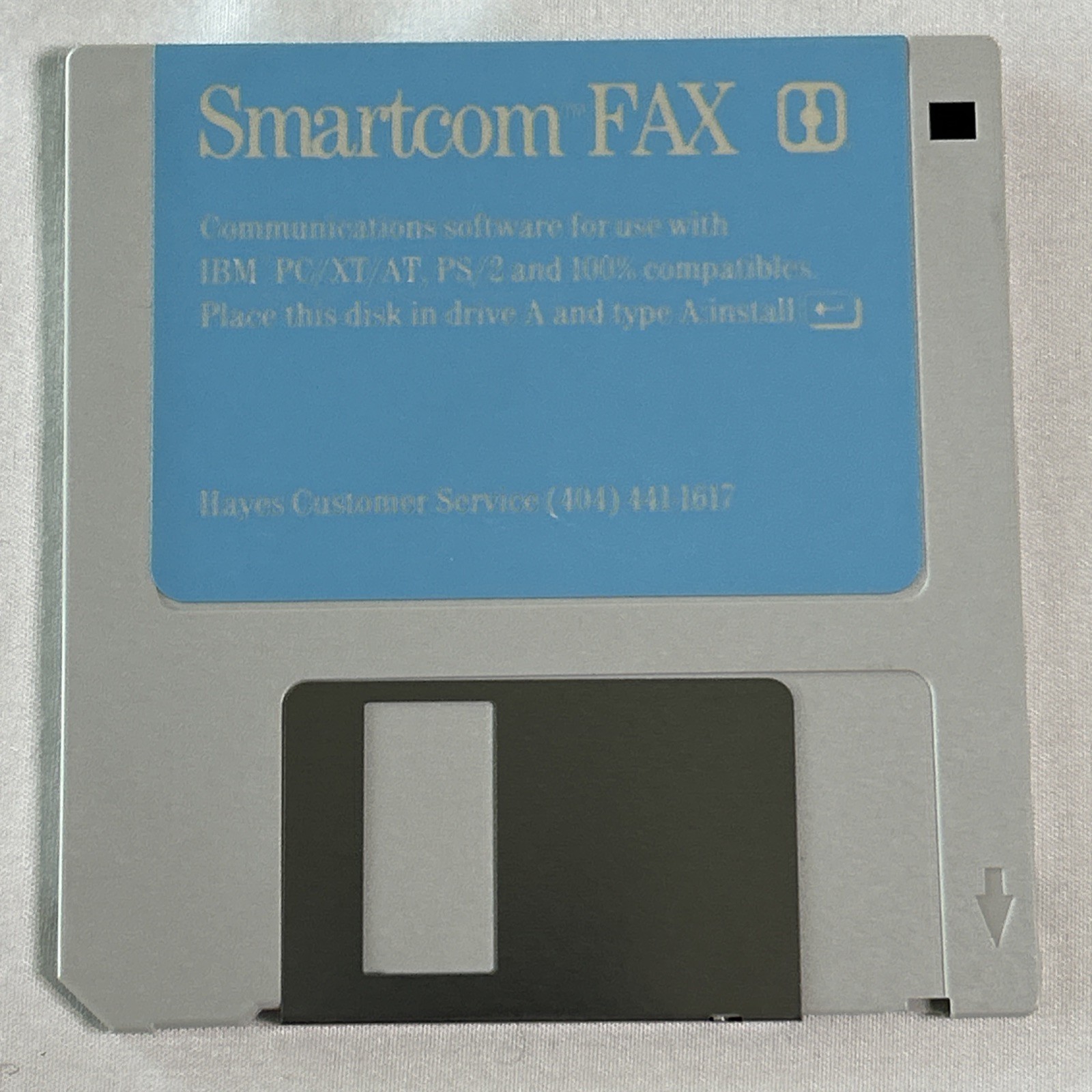 Smartcom EZ & Fax Communication Software by Hayes - 3.5" Floppy Disk Vintage