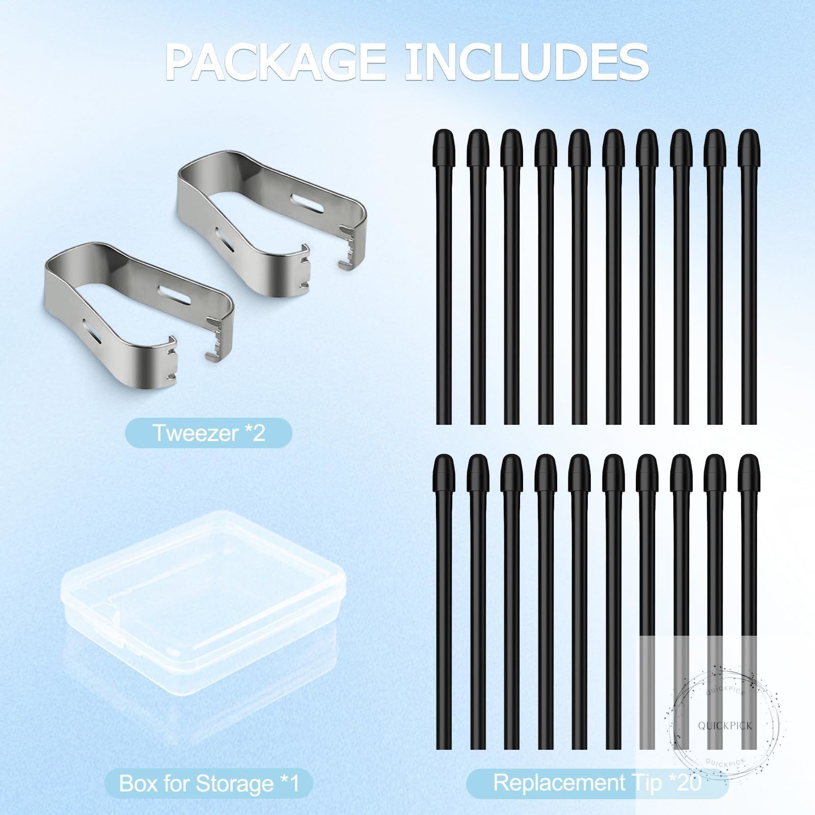 20 Pcs Pen Tips for Remarkable 2, Durable Remarkable Pen Tips,Replacement Tibs