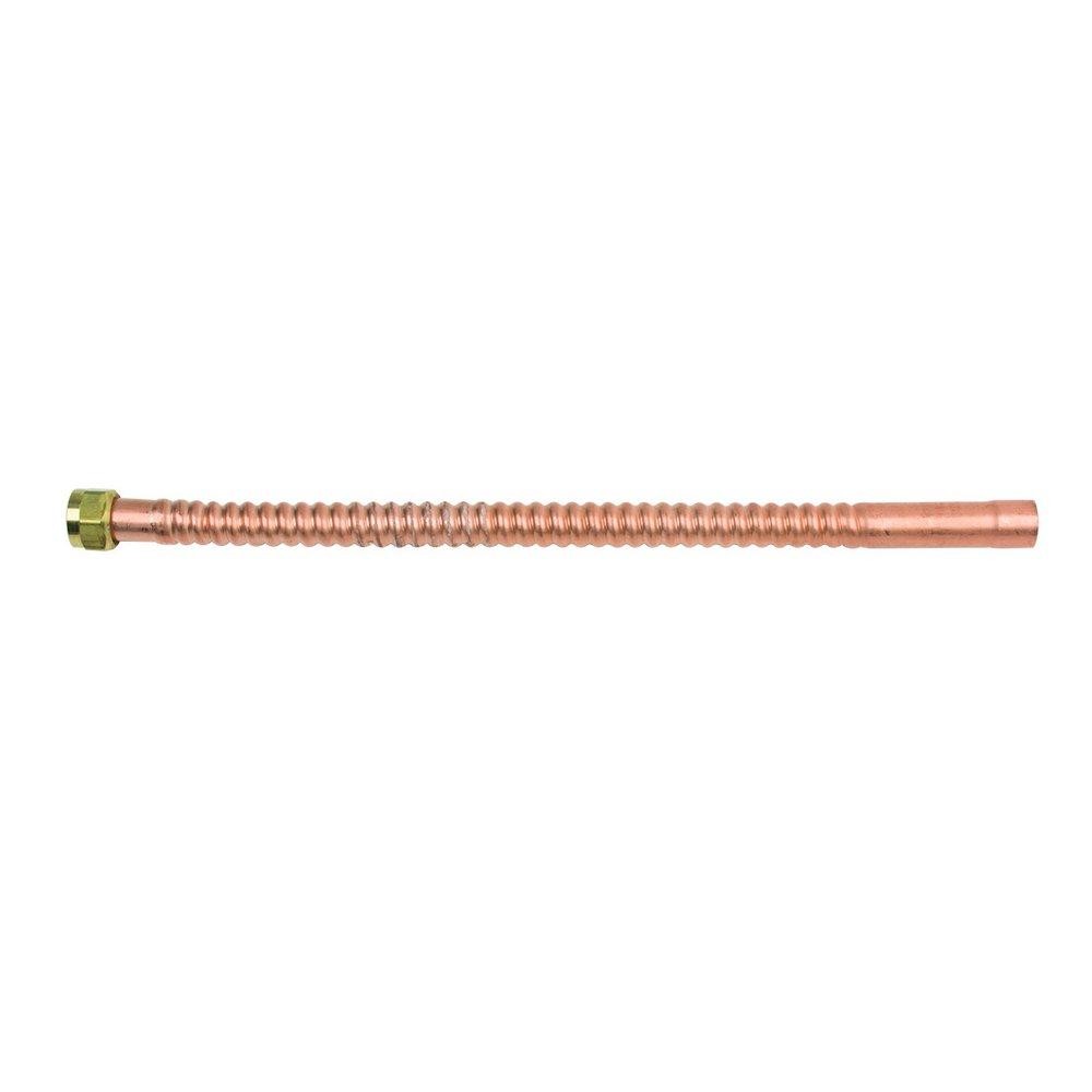 BrassCraft WB034-18N Water Heater Connector 3/4" Copper 125 PSI FIP/Sweat