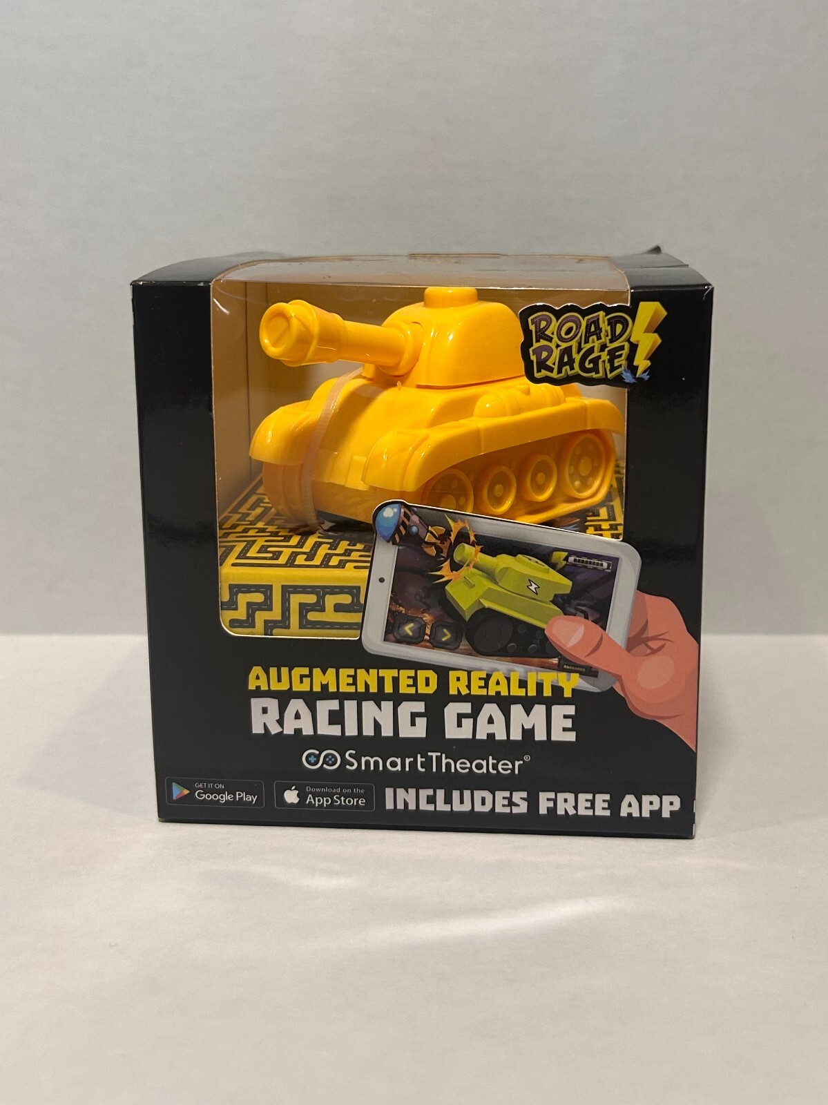 Road Rage Augmented Reality Racing Game Yellow Tank