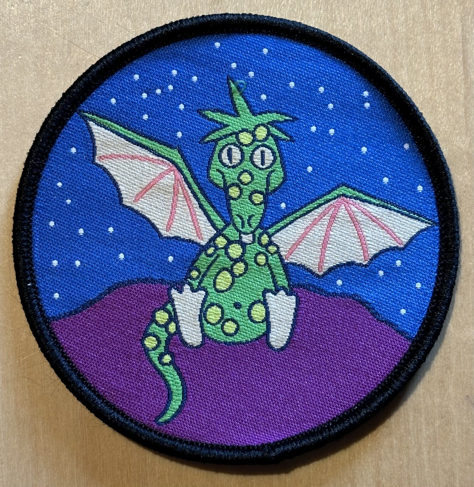 Dragon Whelp Art Embroidered Patch Amy Weber Mtg Magic the Gathering