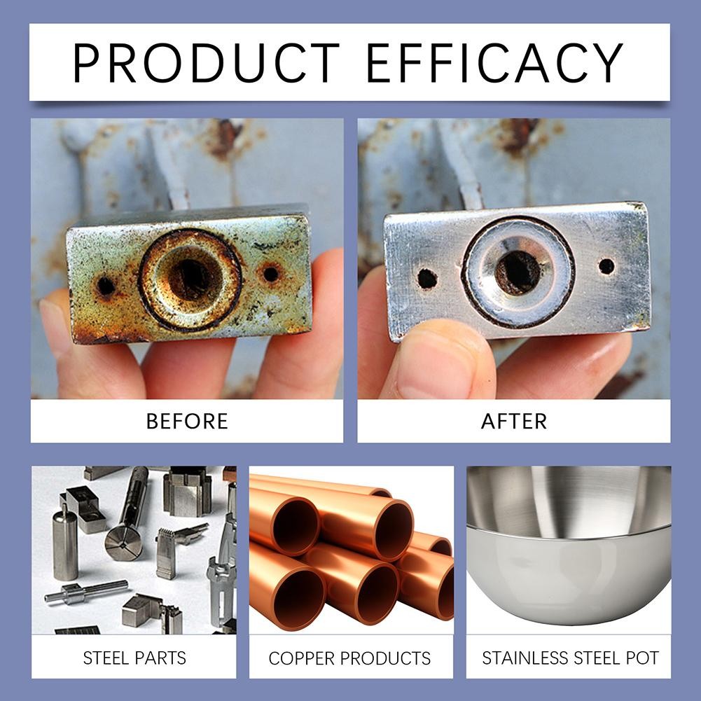 Industrial ﻿Highly Concentrated Rust Remover 120ml For Steel & Iron