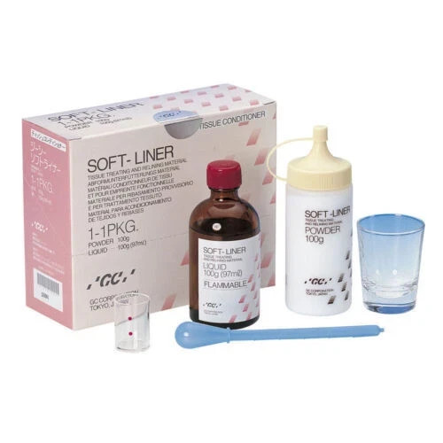 GC Soft Liner Dental Tissue Conditioner Free shipping