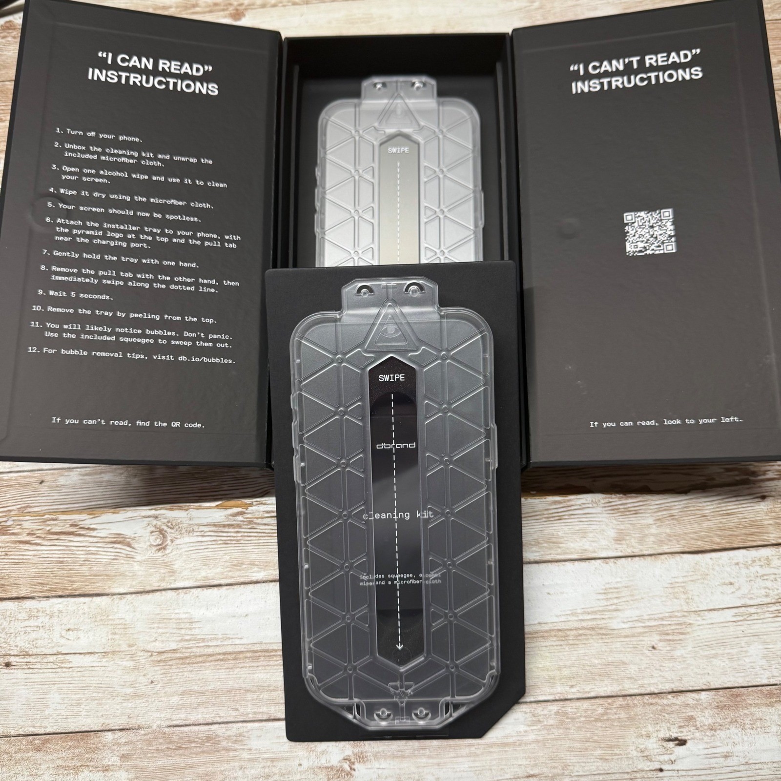 dbrand Prism 2.0 Screen Protector Google Pixel 10 or 10 Pro Clear Glass Kit