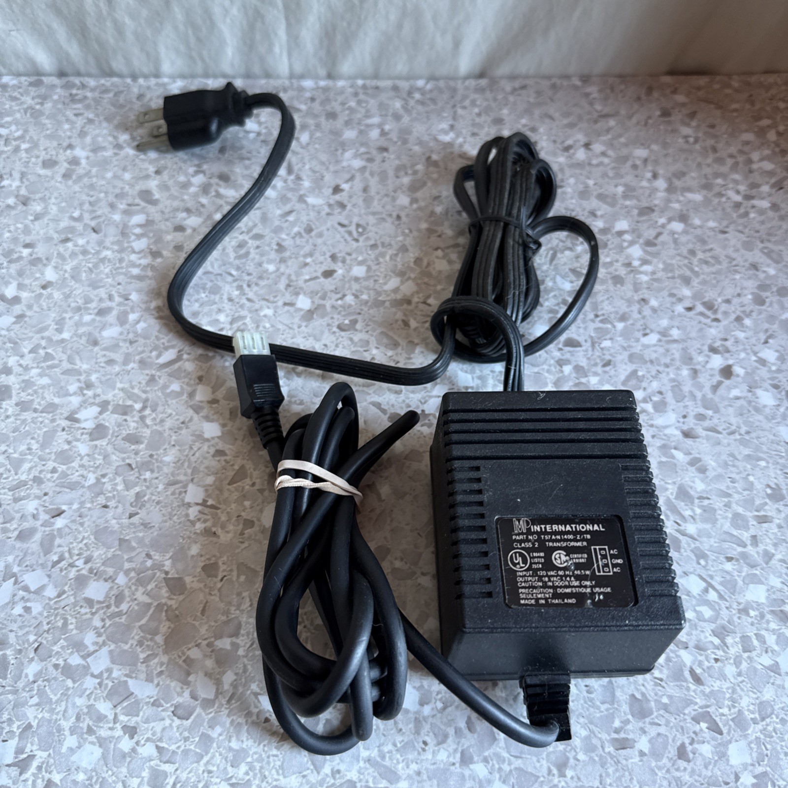 Vintage MP International Class 2 Tranformer Part No: T57A-N1400-Z/TB 60Hz