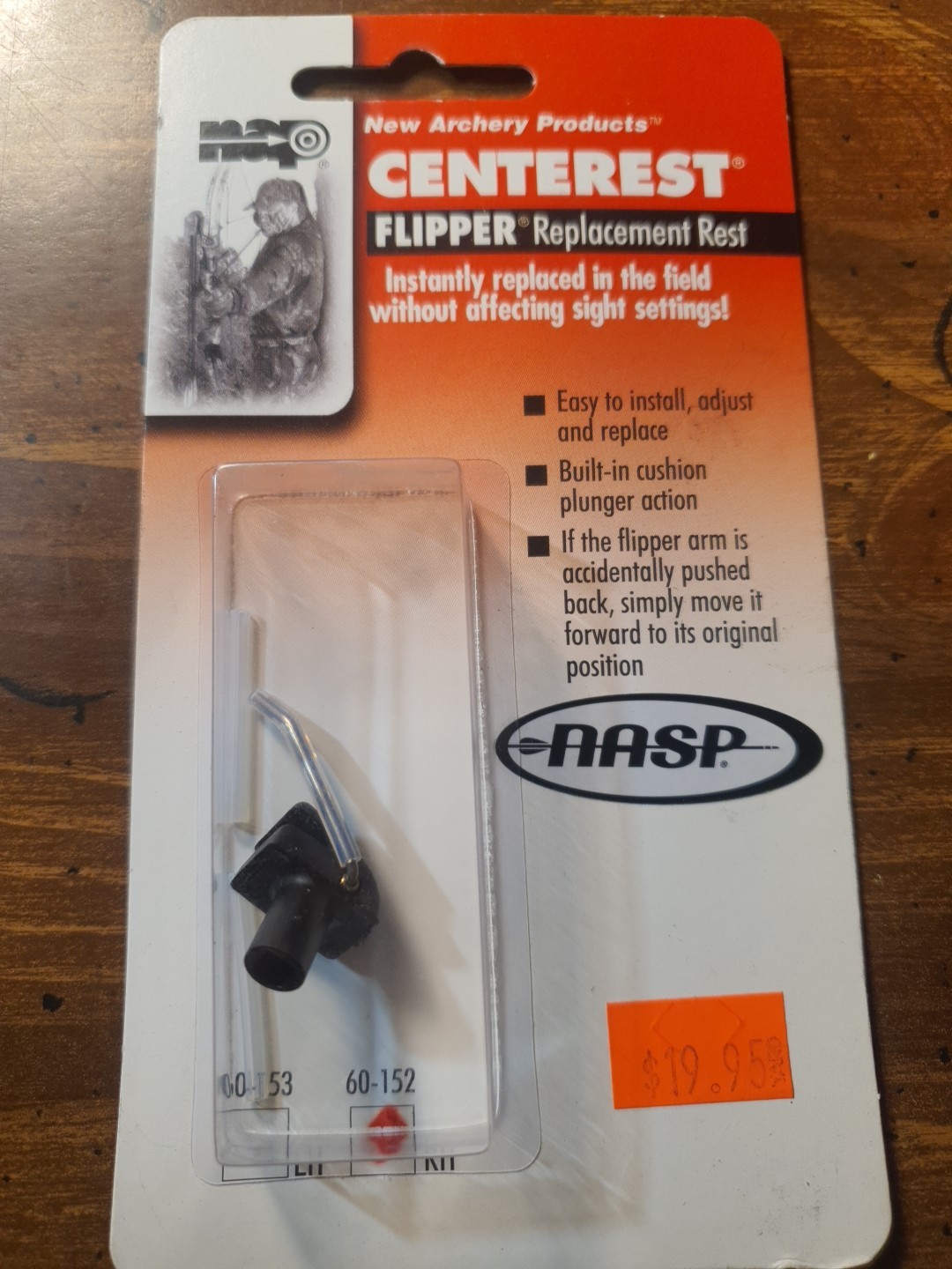 New Archery Products NAP Center Rest Flipper rest Replacement Right hand