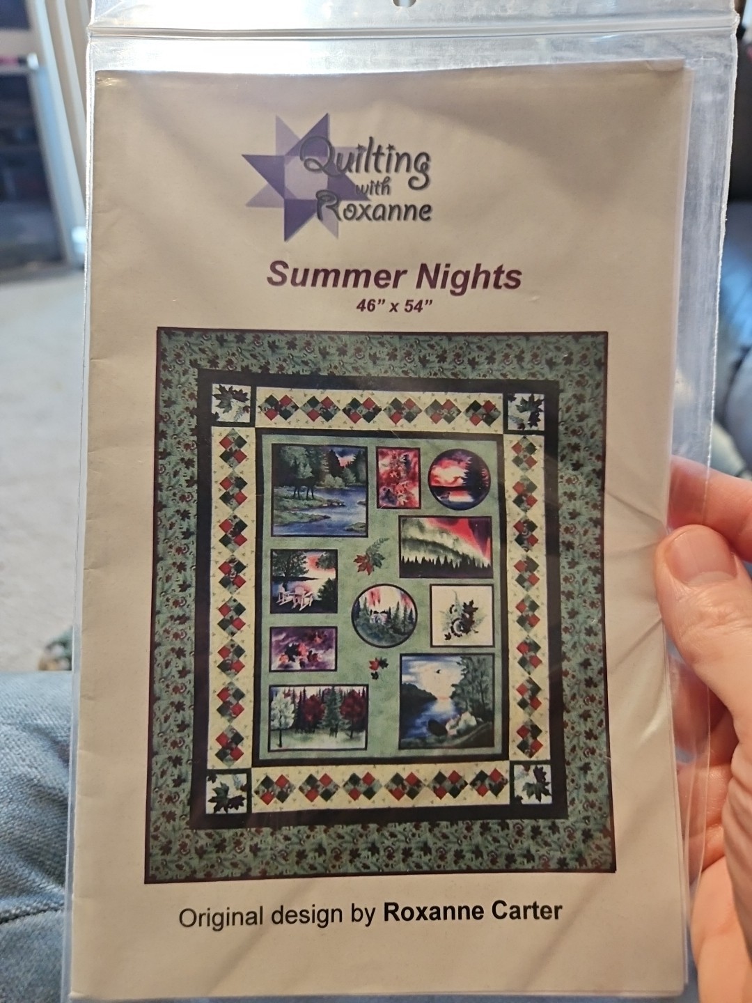 Quilting with Roxanne Carter Summer Nights 46" x 54" QWR038