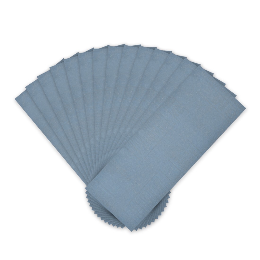 15pcs 8000 Grits Wet Dry Waterproof Sandpaper 3.6" x 9" Sanding Paper Blue