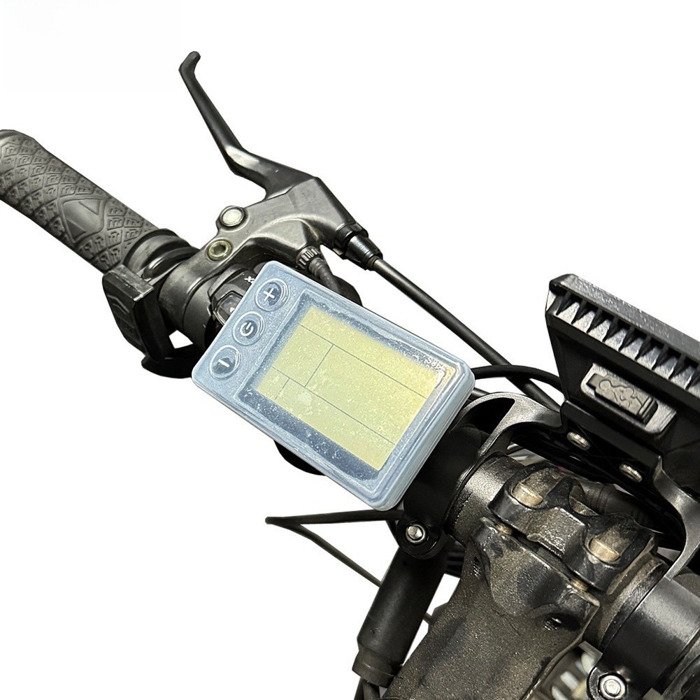 Transparent Silicone Case for S866 LCD Bike Speedometer with Waterproof Design