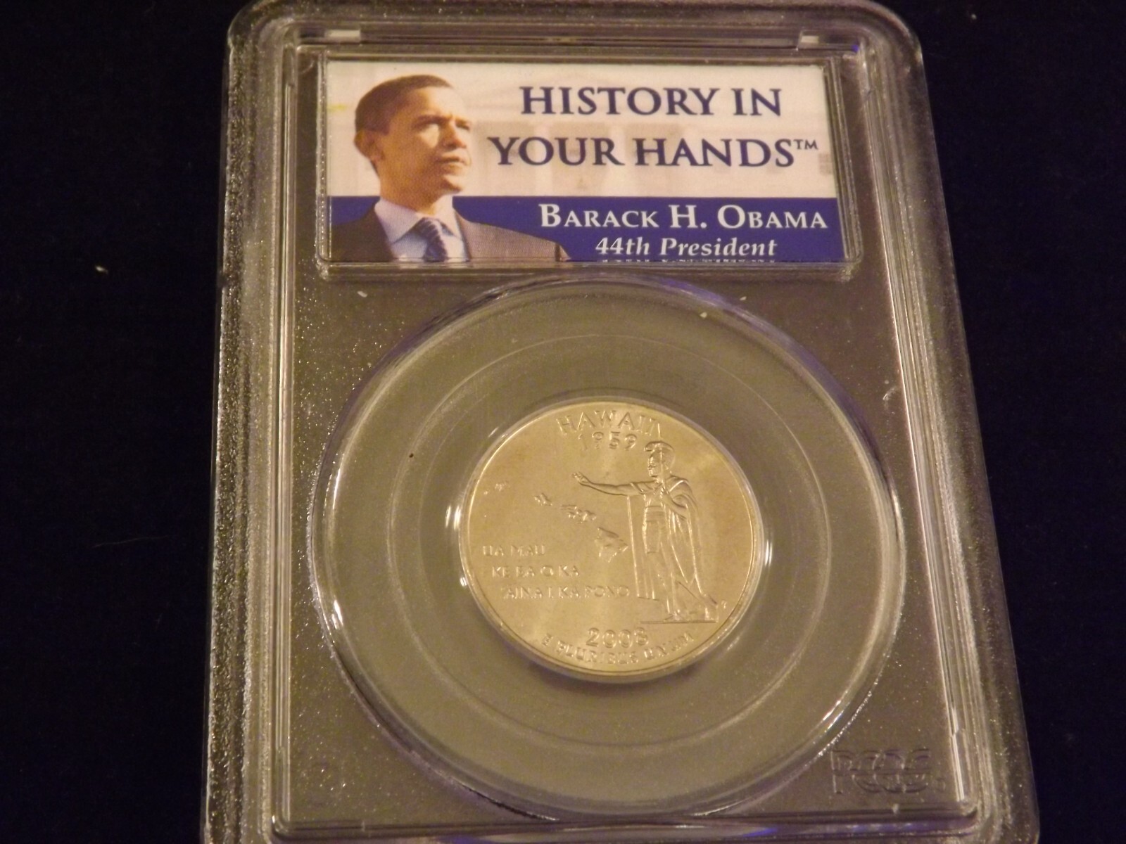 25C         OBAMA    Quarter        PCGS