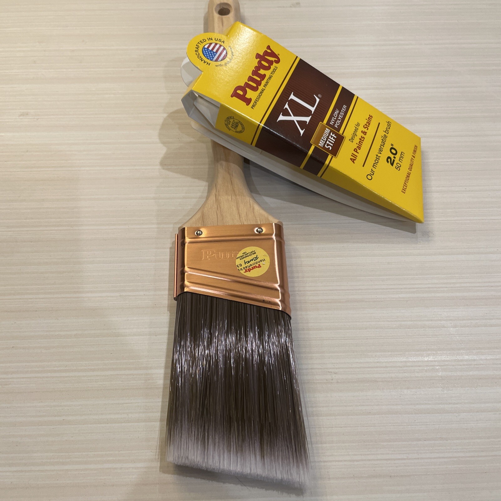 Purdy XL Glide  2" Angle Sash Paint Brush, Nylon/Polyester Bristle