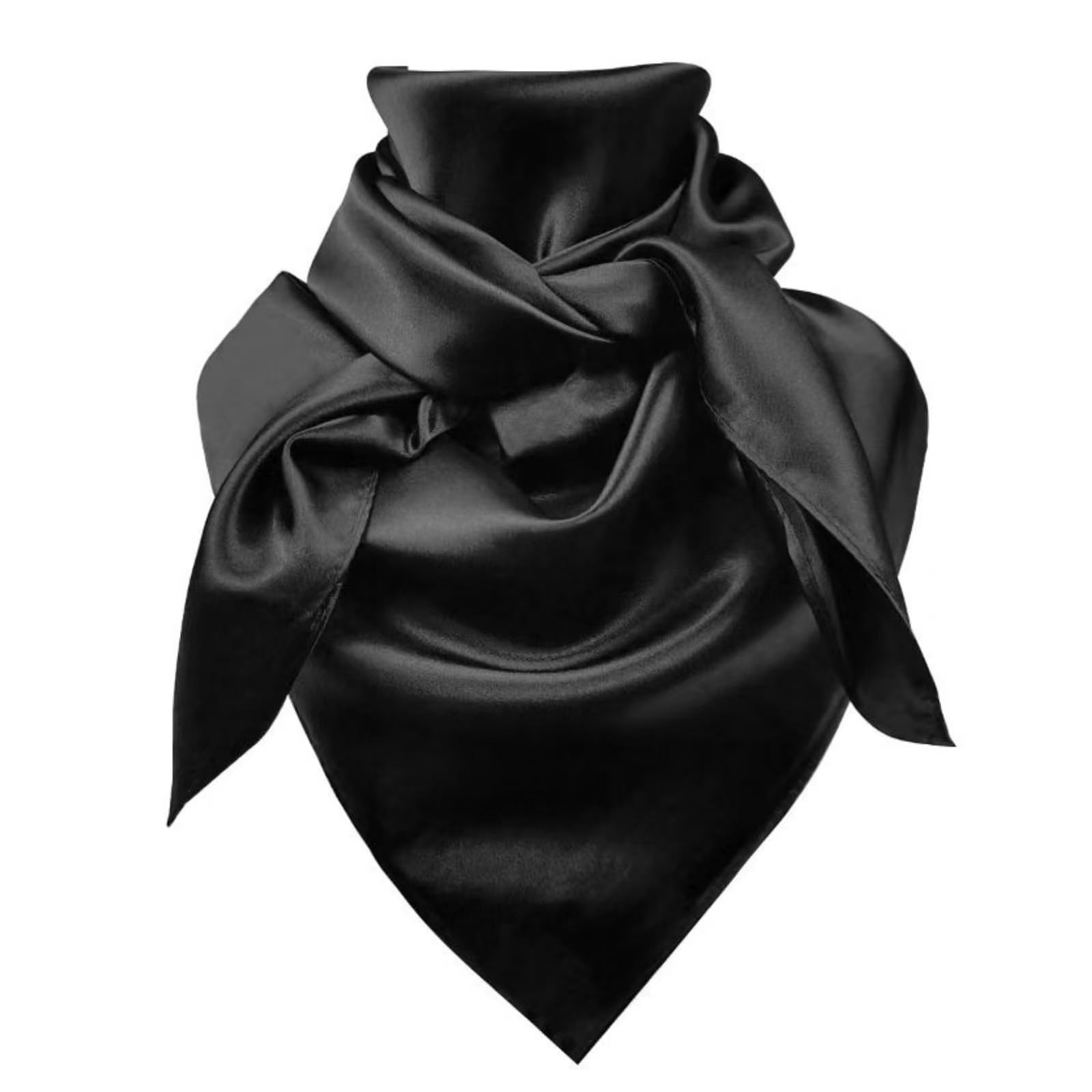 forebile Men's Women's Wild Rag, Western Bandana Cowboy Scarves,Silk Feel Ran...