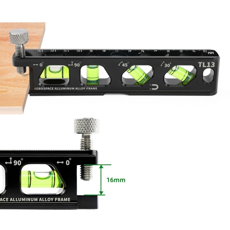 Carpenter Woodworker Aluminum Level Woodworking Tools Precise Leveling Save Time