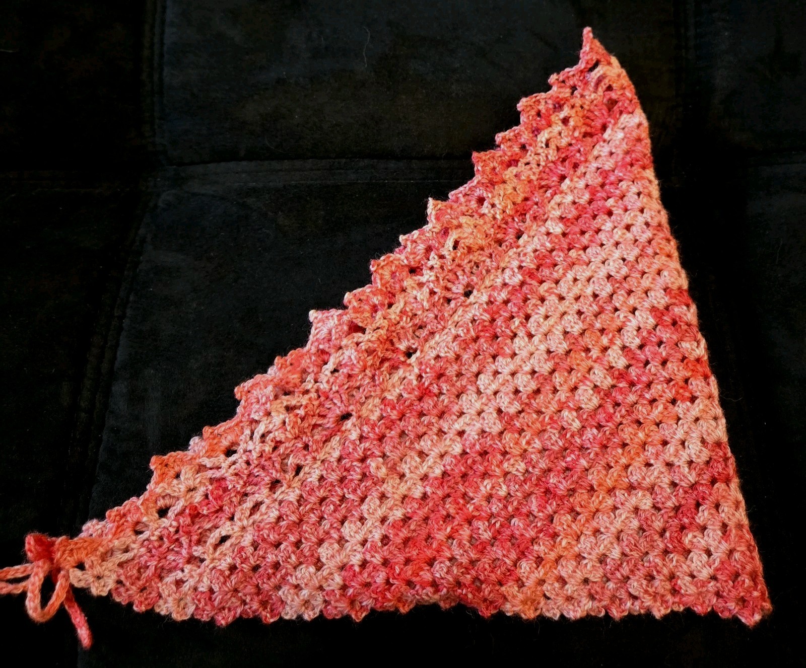 Handmade Crochet Lace Bandana