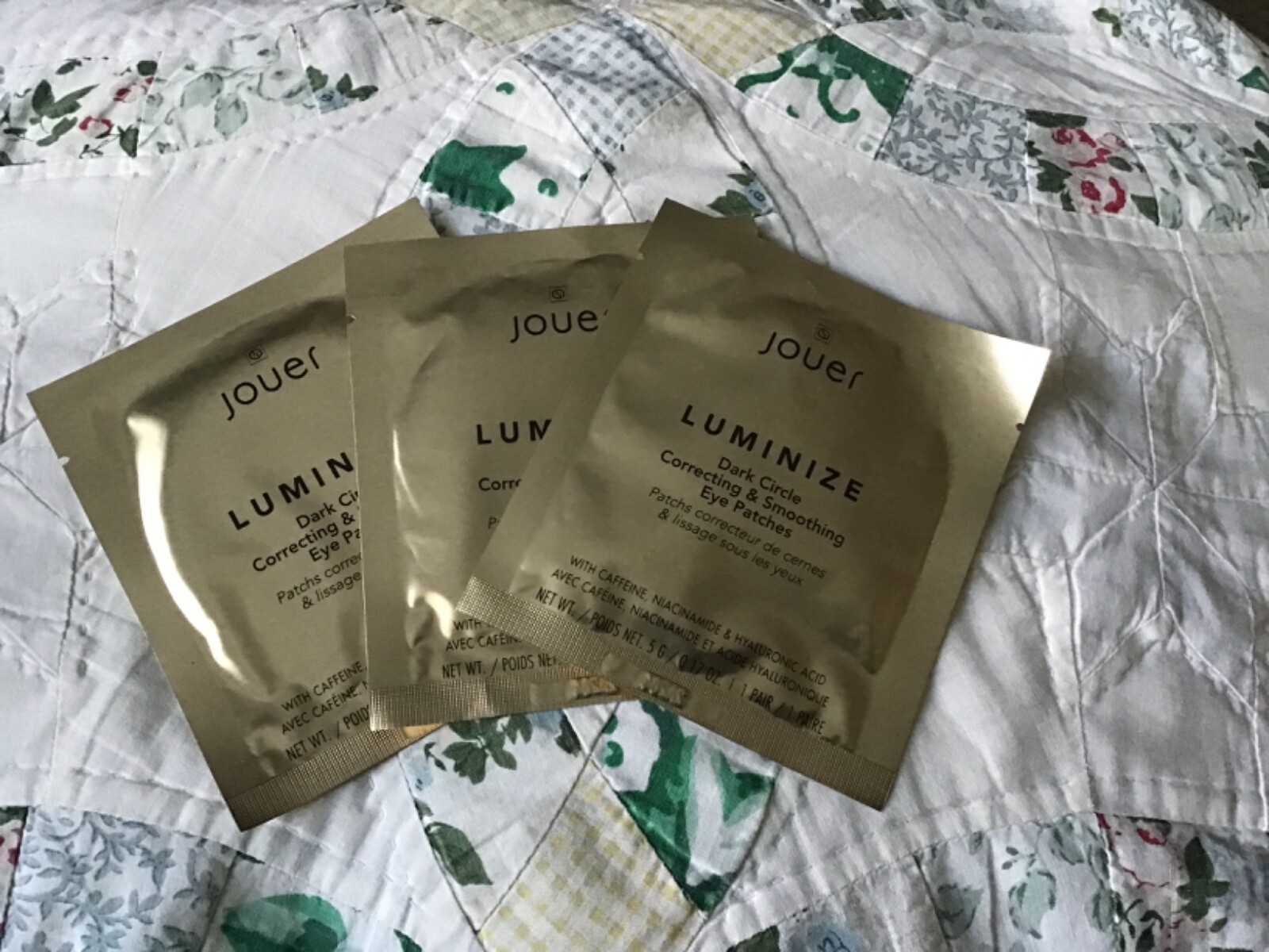 Jouer Luminize Dark circle correcting & smoothing Eye Patches 3x new