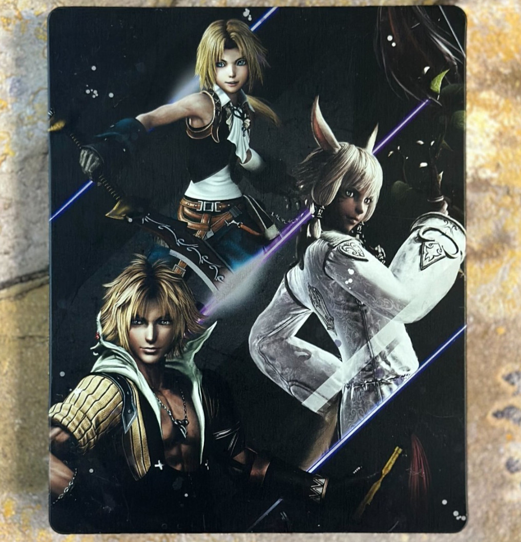Dissidia Final Fantasy NT Steel Book + Inserts - PS4 **SEE DESC**