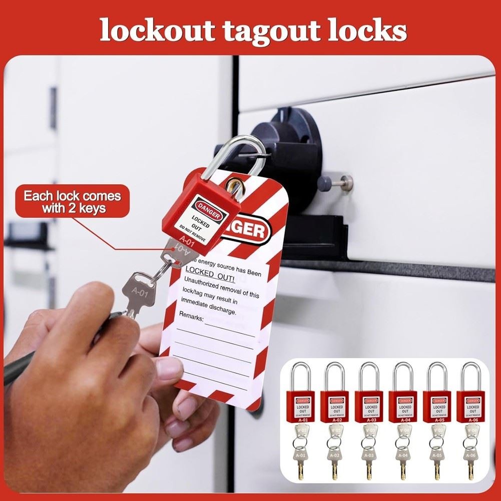 Lockout Tagout Kit Electrical Lockout Kit Industrial Tagout Kit