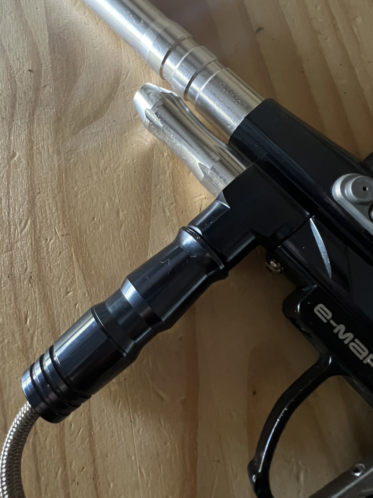 Spyder Imagine E-Marker Paintball Marker Gun Blue Untested