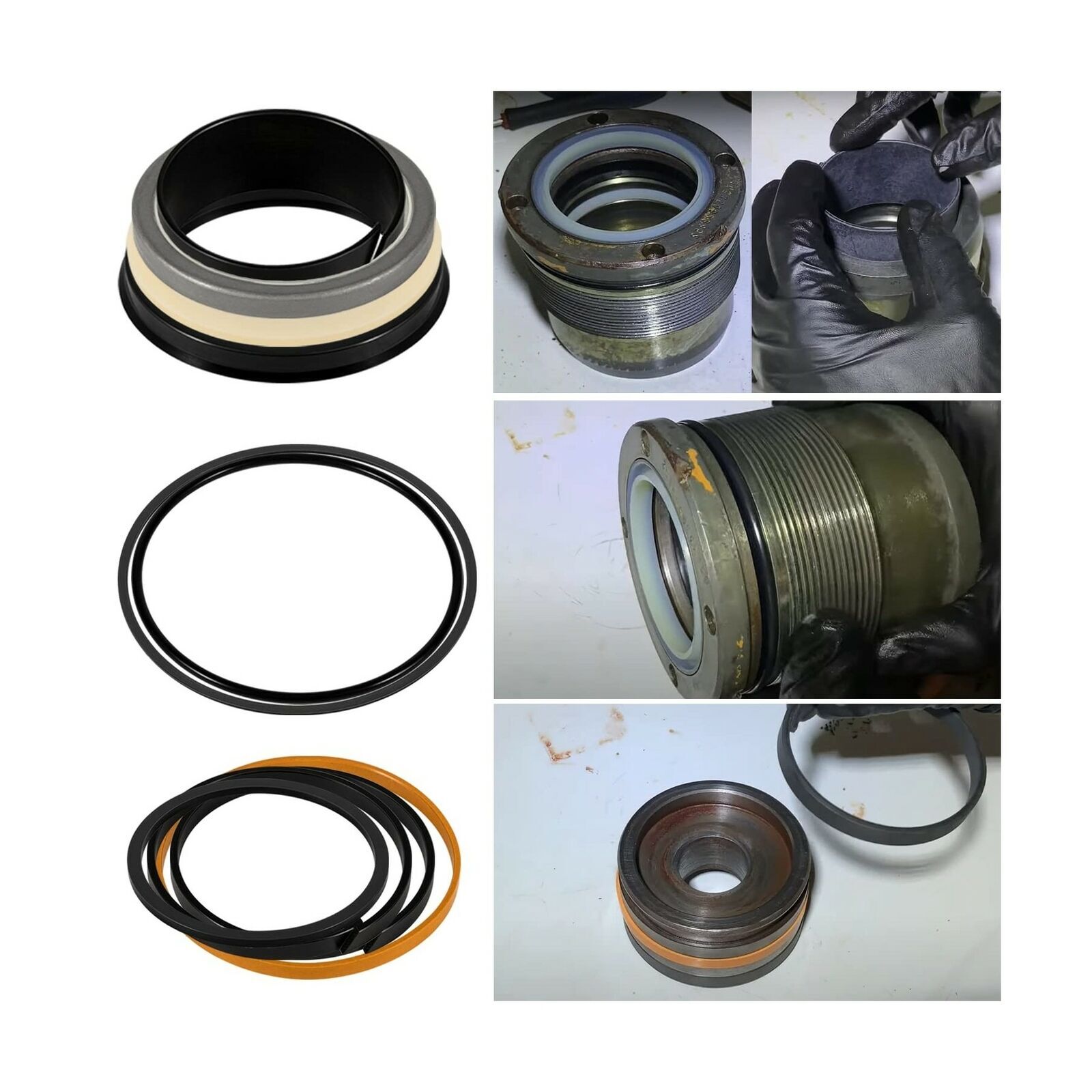 1543262C1 Loader Lift Cylinder Seal Kit for Case 580C 580D 580SD 580E 480C 480D