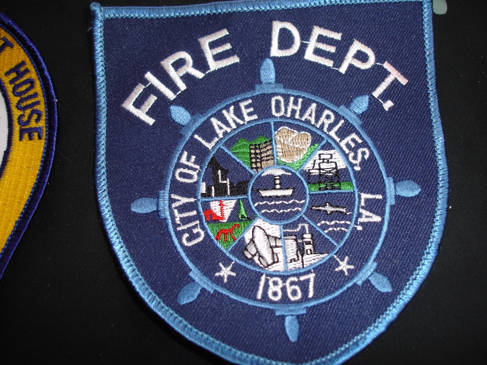 firefighting rescue fire department vintage patch collection
