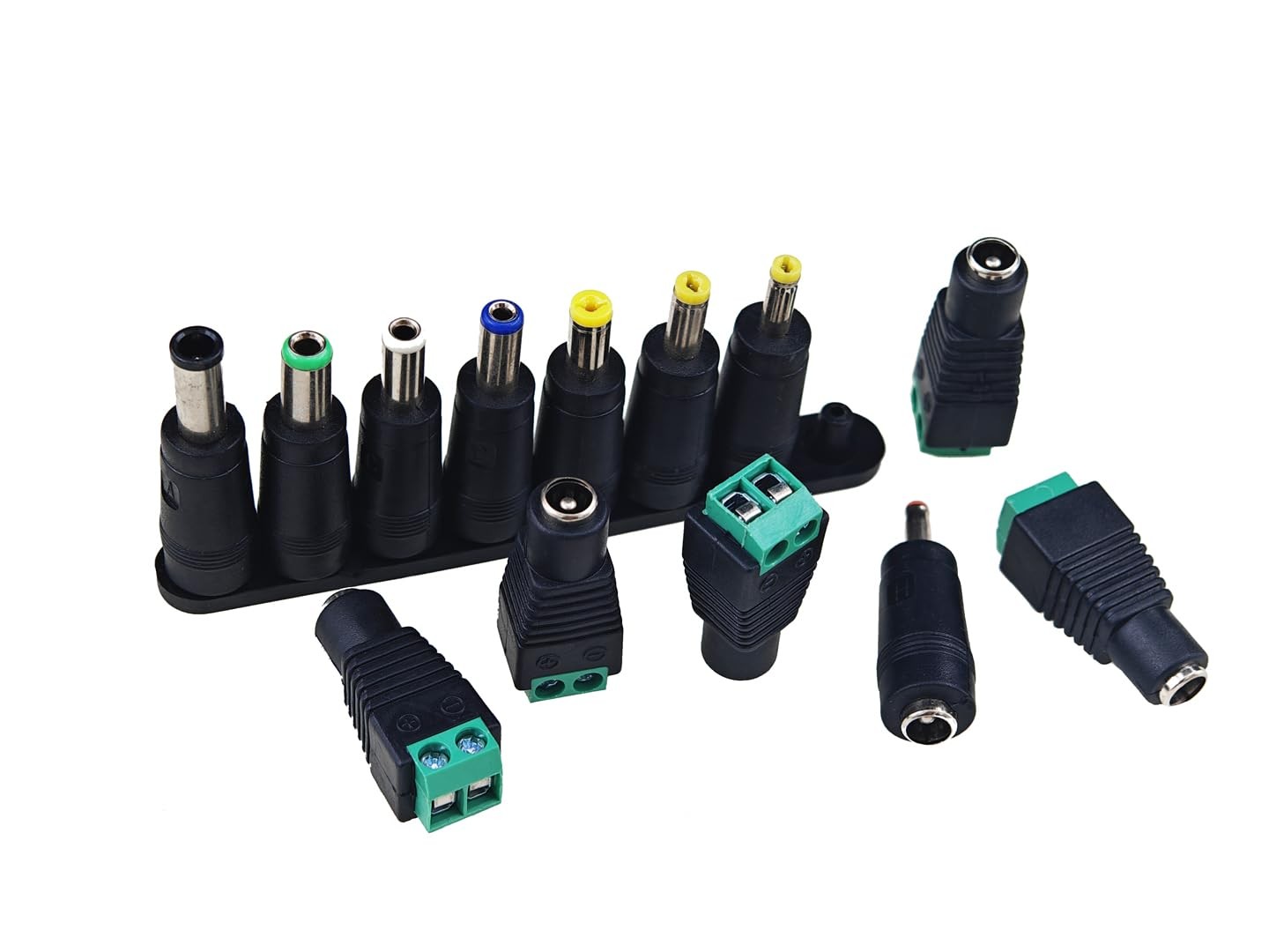 DC Power Adapter 12V 5A 5-Way Splitter with Multiple Conversion Heads