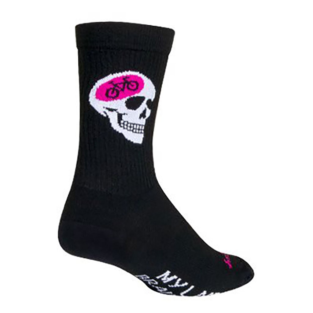 Sockguy Braincell Cycling Socks 5-9 Black