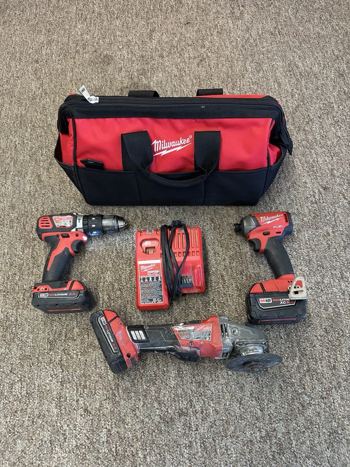 Milwaukee M18 Fuel 20v Tool Kit
