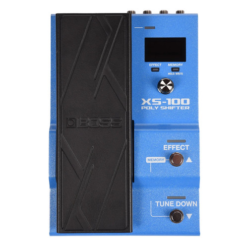 Boss XS-100 Poly Shifter | Polyphonic Pitch-Shift & Drop Tuning Effect Pedal
