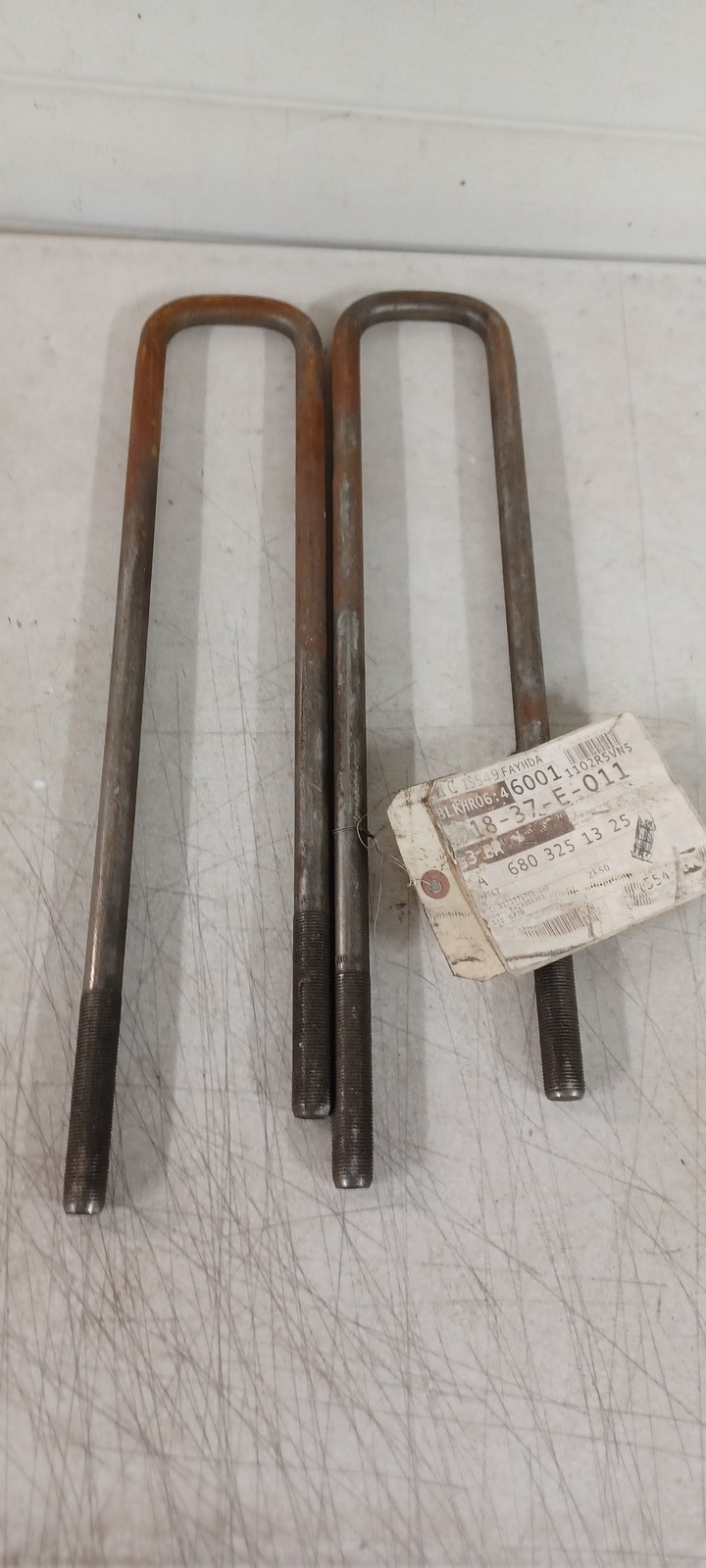OEM - LEAF SPRING AXLE U BOLT, 3/4" X 3" X 22 3/8" , A 680 325 13 25 (PACK OF 2)