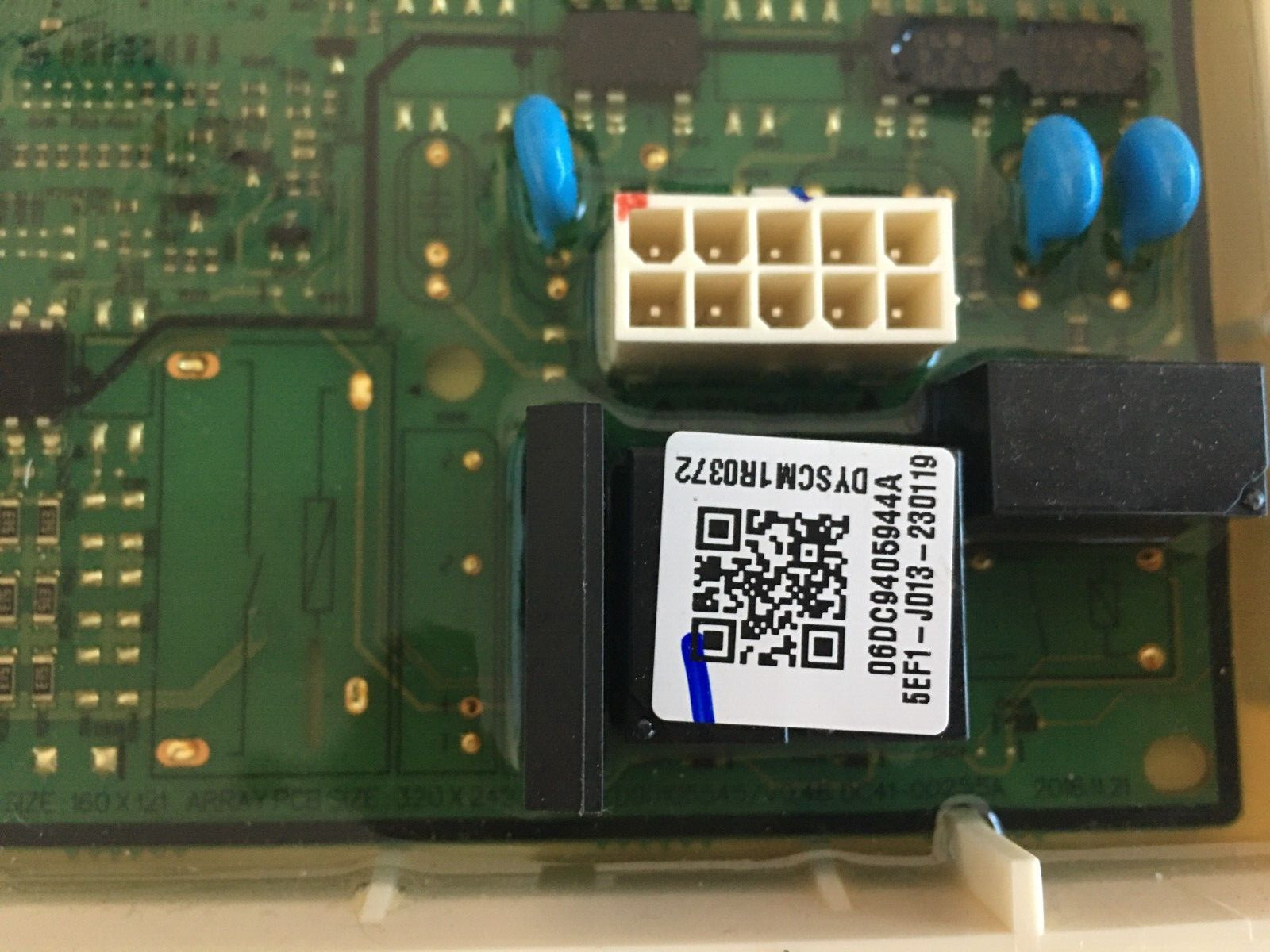 Samsung Washer Main Control Board P# DC92-01803D