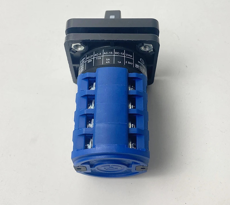 20A Rotary Cam Switch 690V Panel Mount 4 Pole 4 Position Changeover LW26-20/4