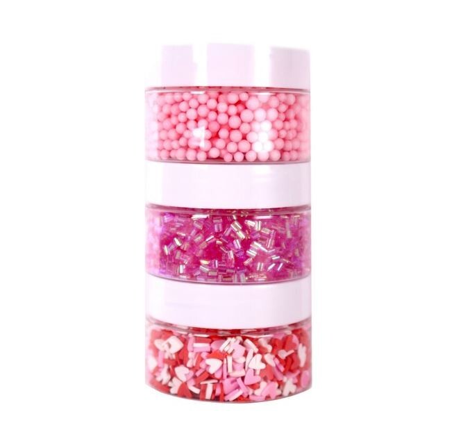 NEW Maker's Movement - Shaker Embellishments - Shaker Sprinkles / Sweetheart