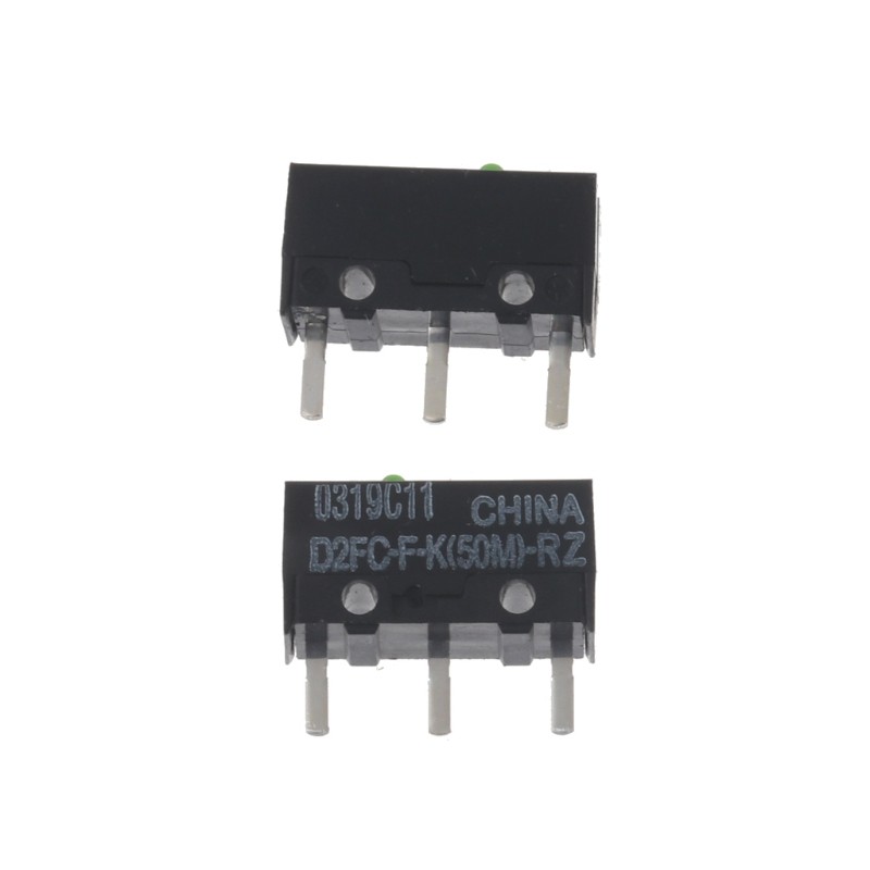 2 Pieces Mouse Micro Switch Fretting Button Suitable for Mouse