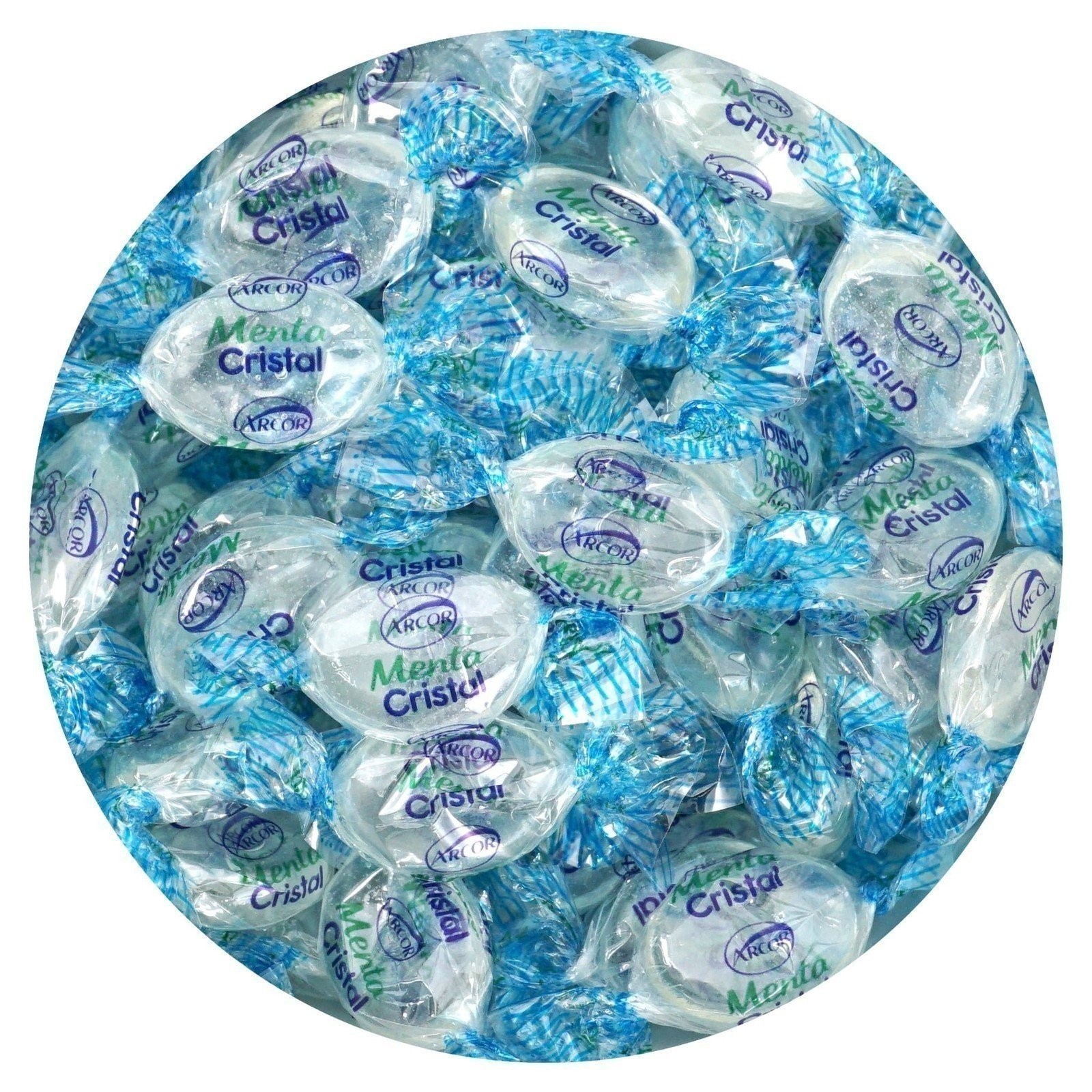 Arcor Crystal Mints Hard Candy, 2 Pound Arcor Candy (Approx. 150 pcs.), Mint...