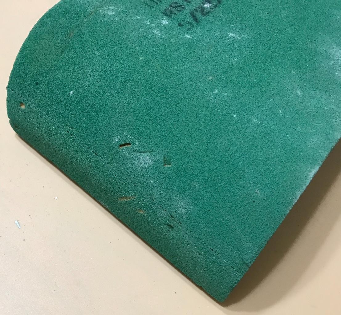 NASA Space Shuttle Fit Check Tile, Challenger OV 099 Only Wings Lower Elevon