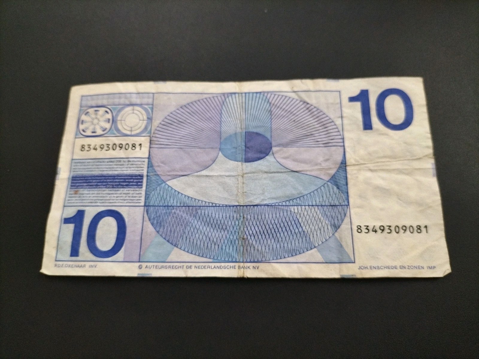 Netherlands 10 Gulden 1968