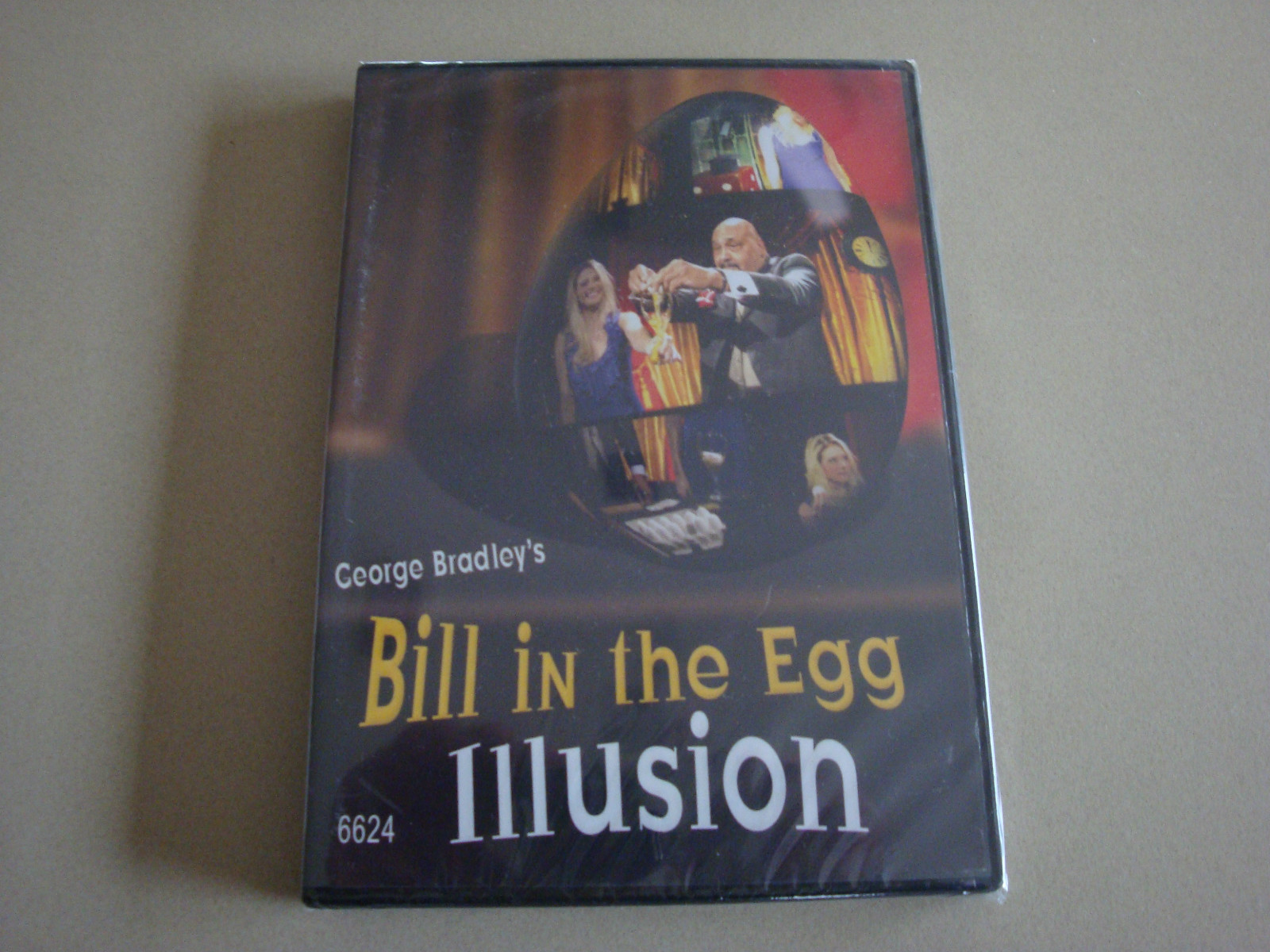 BILL IN THE EGG ILLUSION INSTRUCTIONAL DVD BY GEORGE BRADLEY MAGIC TRICKS HOBBY