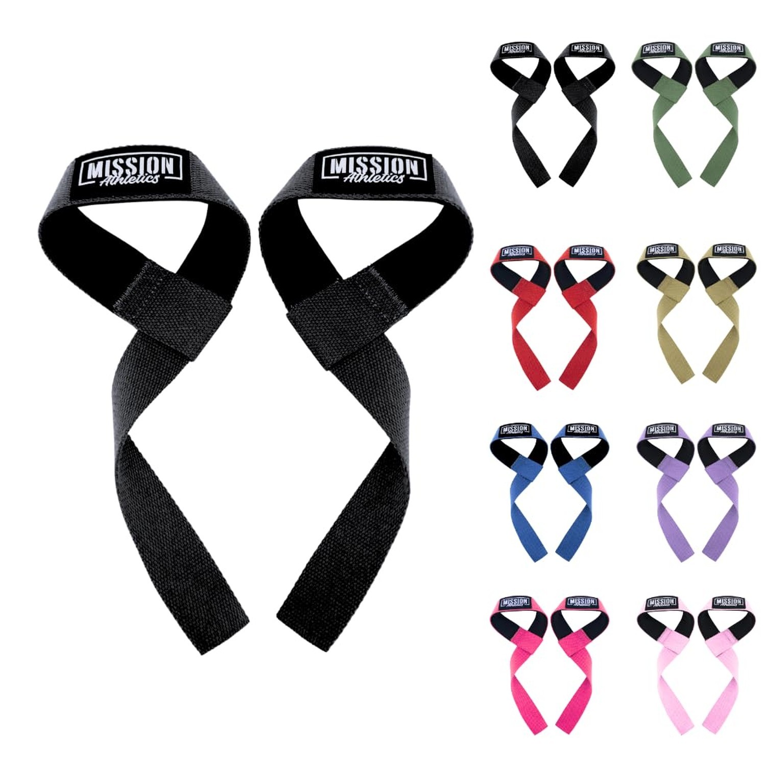 Lifting Wrist Straps for Weightlifting, Bodybuilding, Powerlifting, Strength ...