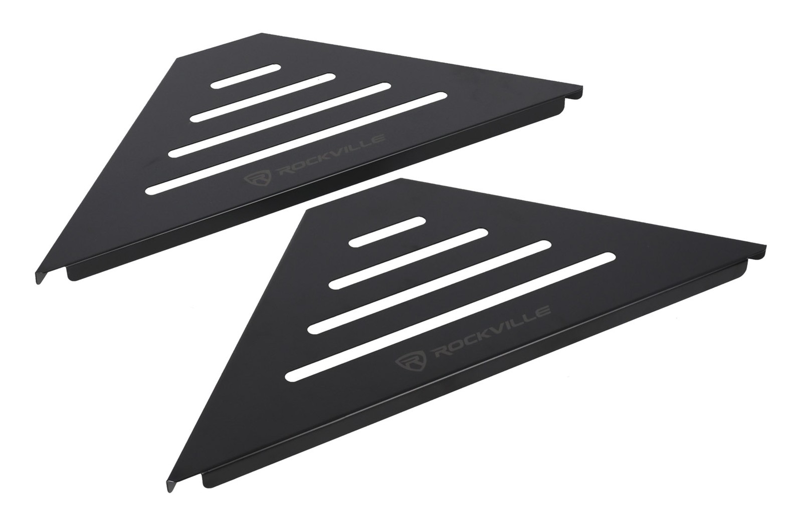 Rockville RBOOTH SHELF Pair of Shelves for Rockbooth and Similar DJ Booth Facade
