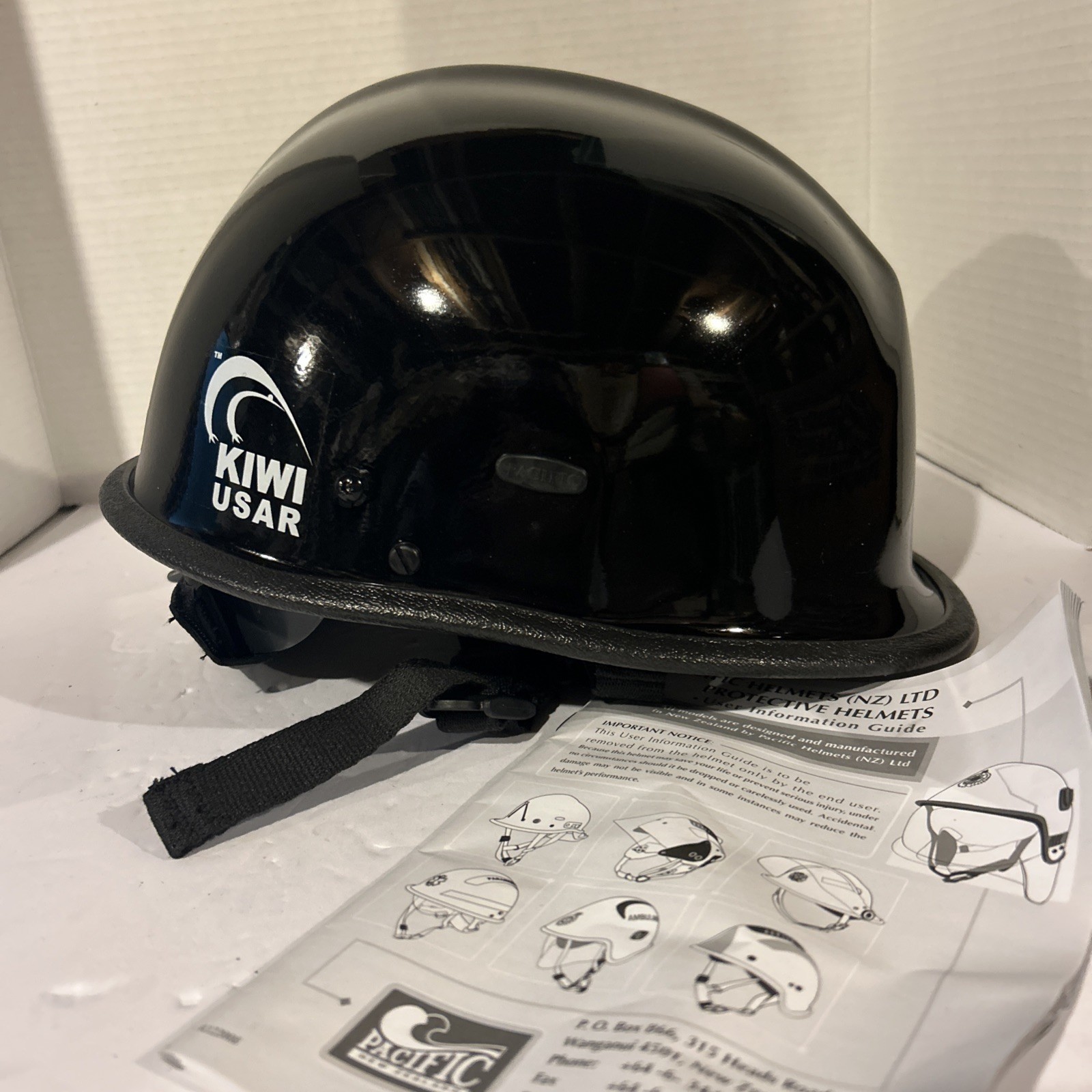 Pacific Helmets R3 Kiwi USAR Rescue Helmet Black
