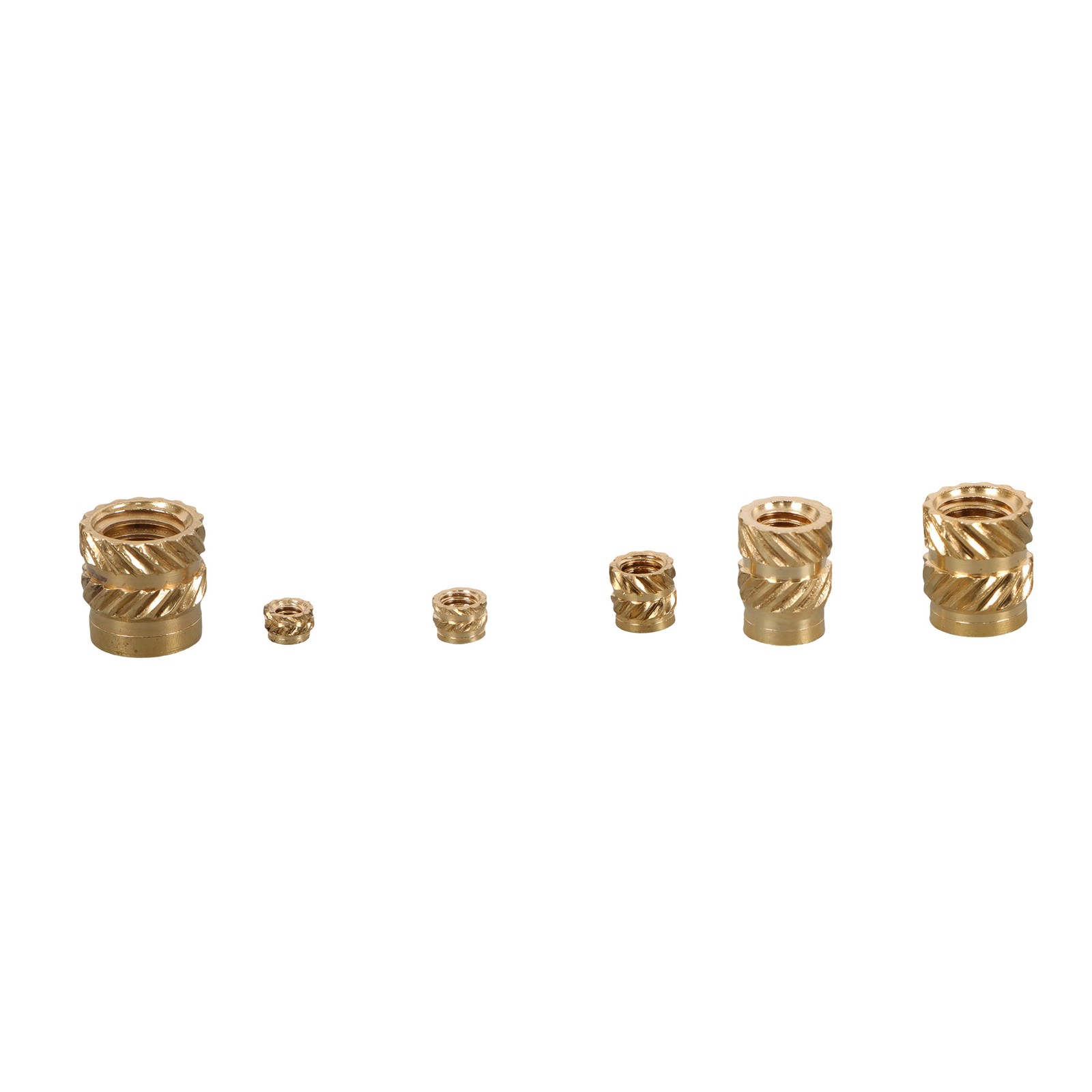 350Pack threaded inserts assortment kit M2-M6 metric internal thread rolled