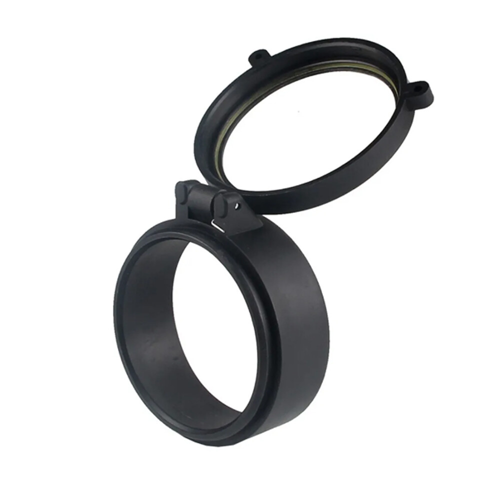 2Pcs Flip Up Scope Covers Rifle Scope Protect Objective Cap Lens Cover US