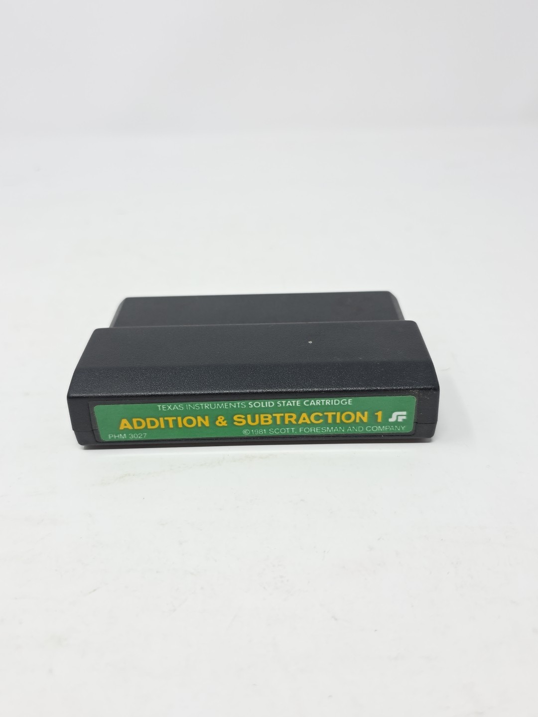 TI 99 Addition and Subtraction 1 Texas Instruments Cartridge Only
