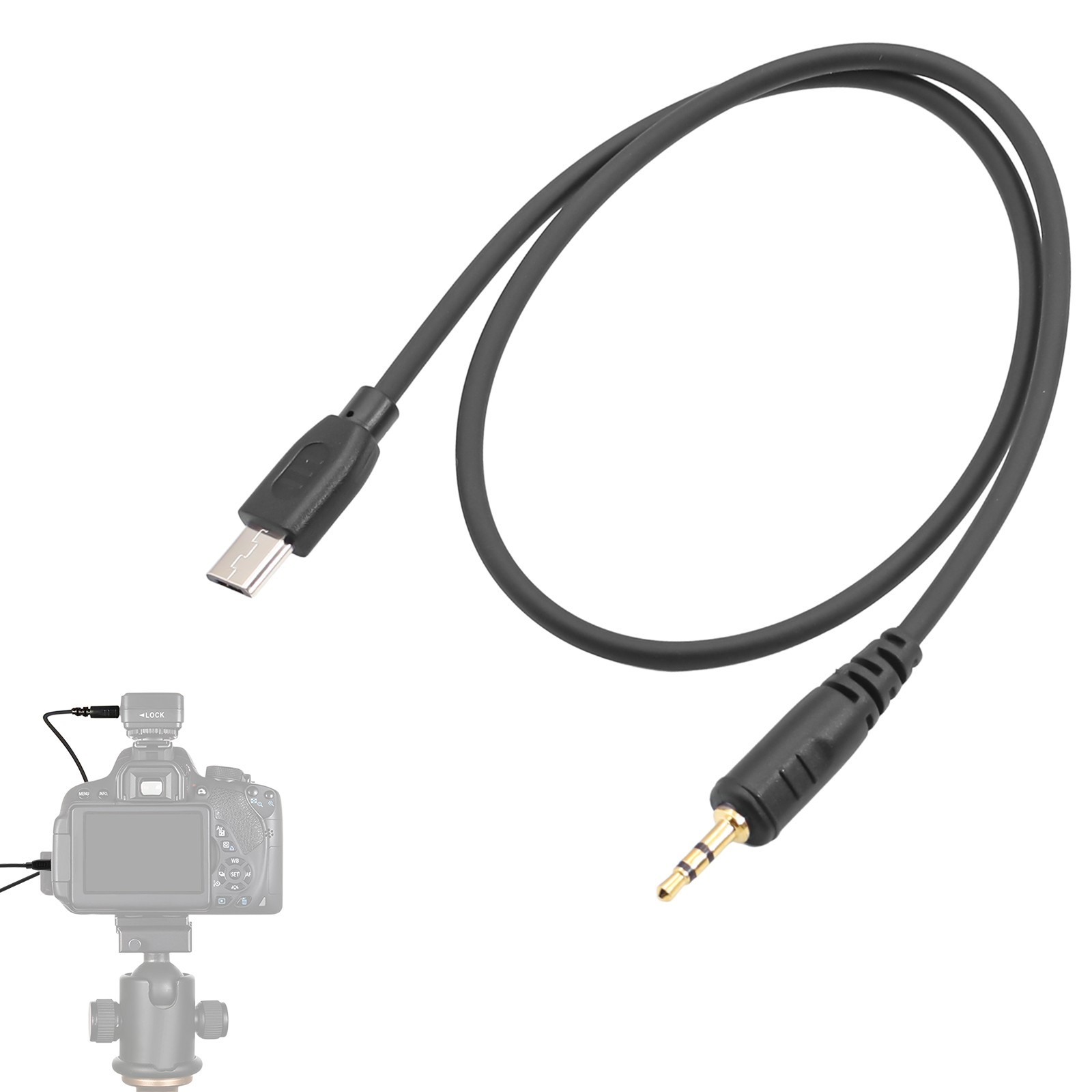 2.5mm/3.5mm-SR2NX02 Remote Control Shutter Release Cable for Samsung​ NX1,NX10