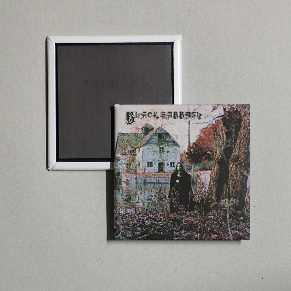 Black Sabbath - Black Sabbath Album Cover Locker Fridge Magnet